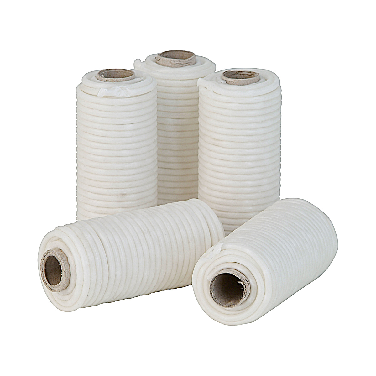 Anzündwachs gewickelt, tropffrei Anzündwachs gewickelt, tropffrei