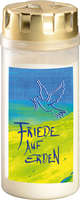 Friedenslicht,  Brenndauer 4 Tage Friedenslicht,  Brenndauer 4 Tage