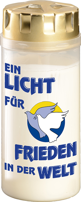 Friedenslicht,  Brenndauer 4 Tage Friedenslicht,  Brenndauer 4 Tage