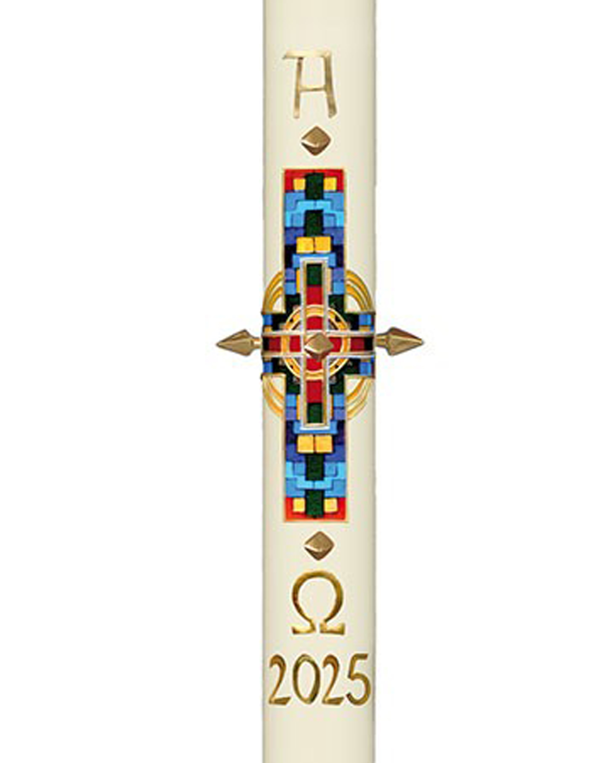 Osterkerze Motiv 121, Kloster Gengenbach