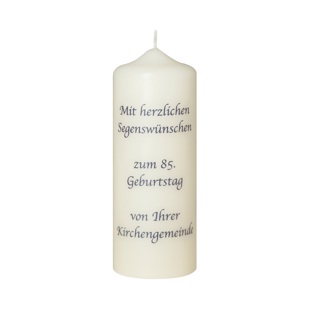 Geburtstagskerze zum "85."