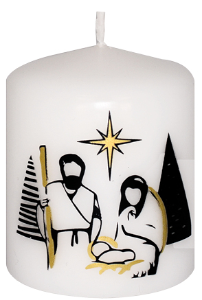 Weihnachtskerze "Josef und Maria " Weihnachtskerze "Josef und Maria "