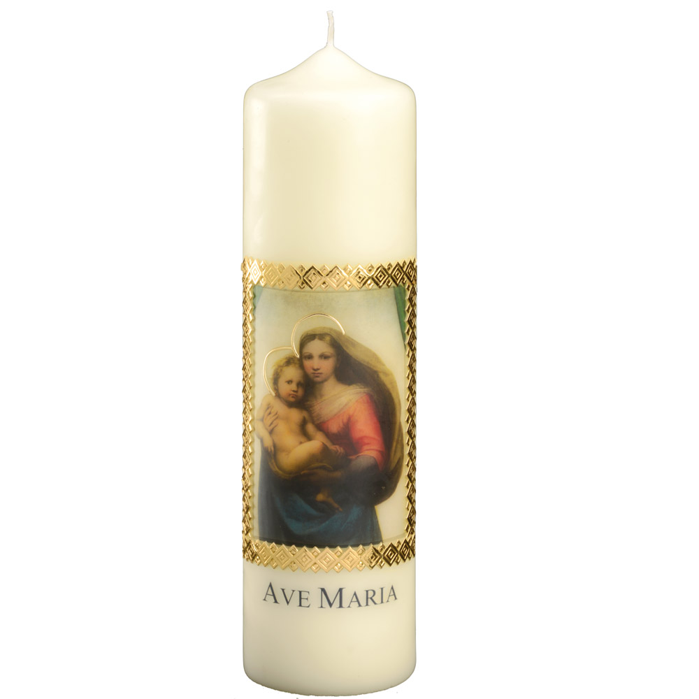 Marientischkerze Motiv 12