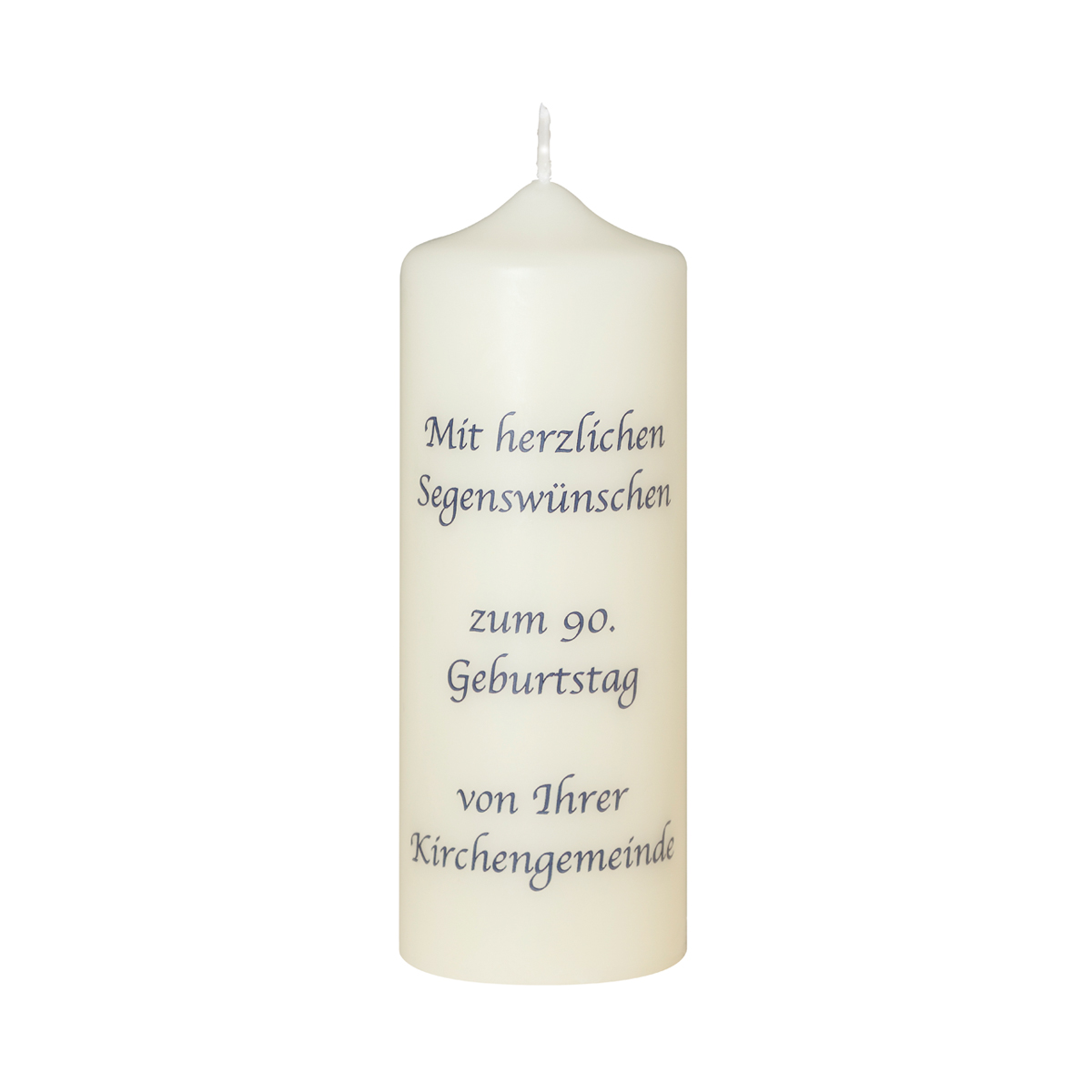 Geburtstagskerze zum "90."