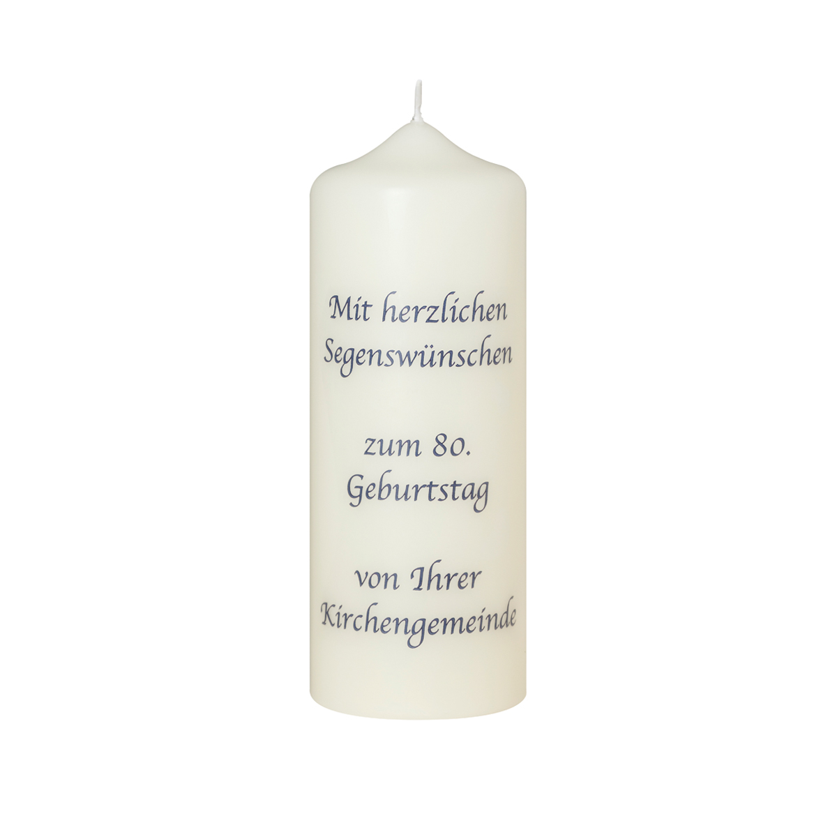 Geburtstagskerze zum "80."
