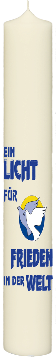 Friedenskerze "Ein Licht für Frieden" Friedenskerze "Ein Licht für Frieden"